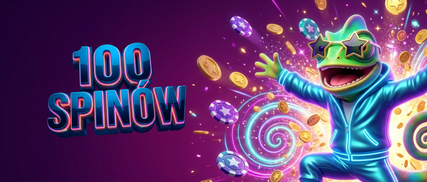 trafnarada spiny gratis 100 spinow baner